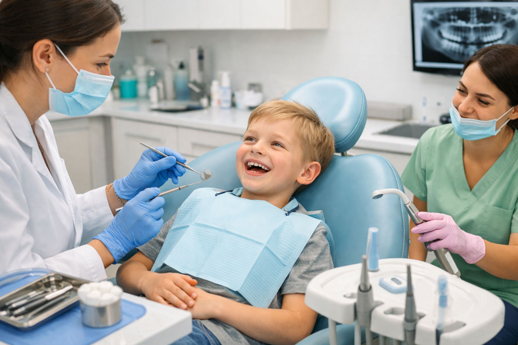 Tervisekassa kutsub kaheaastaseid lapsi hambaarstile